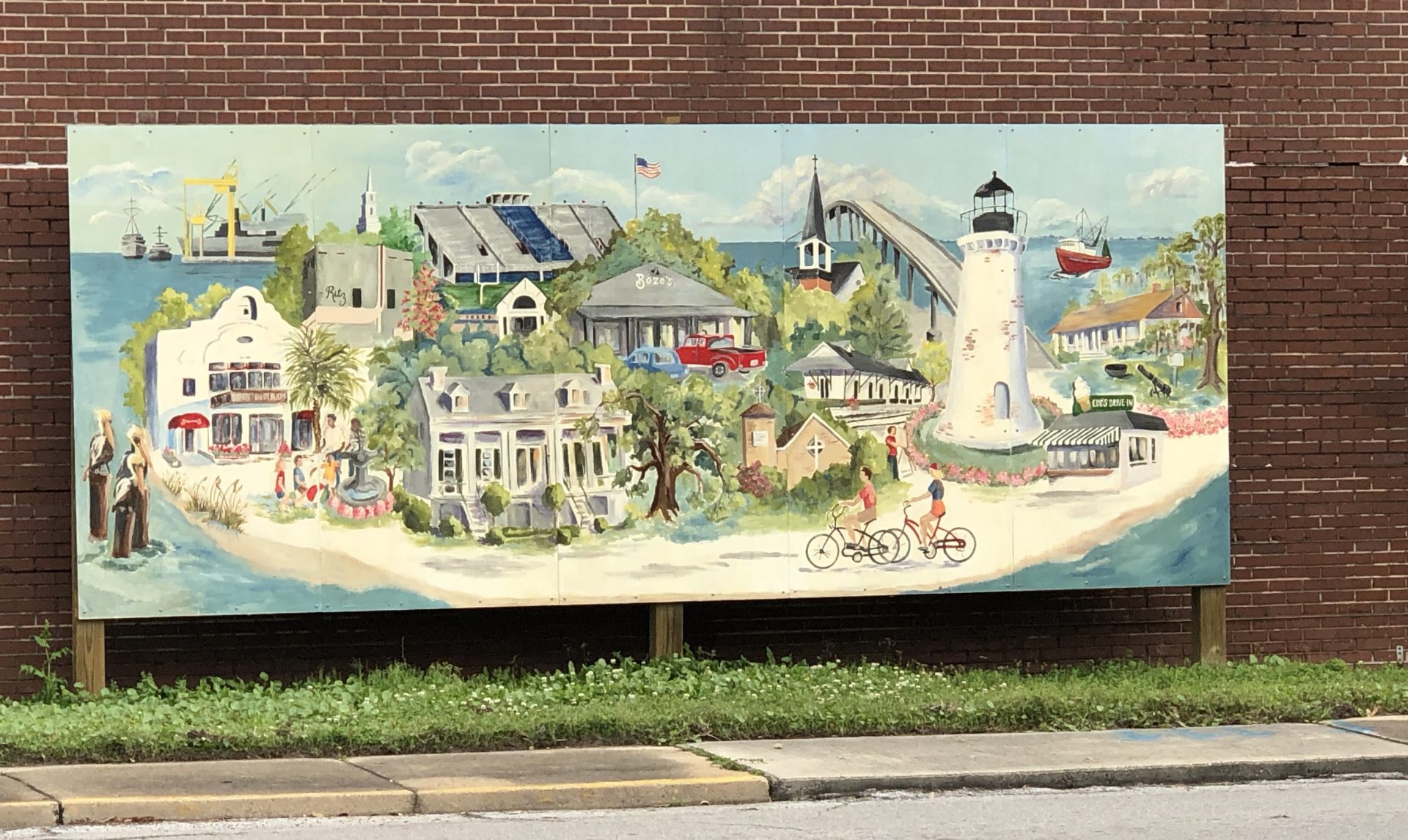 Downtown Mural Captures the Spirit of Pascagoula Our Mississippi Home