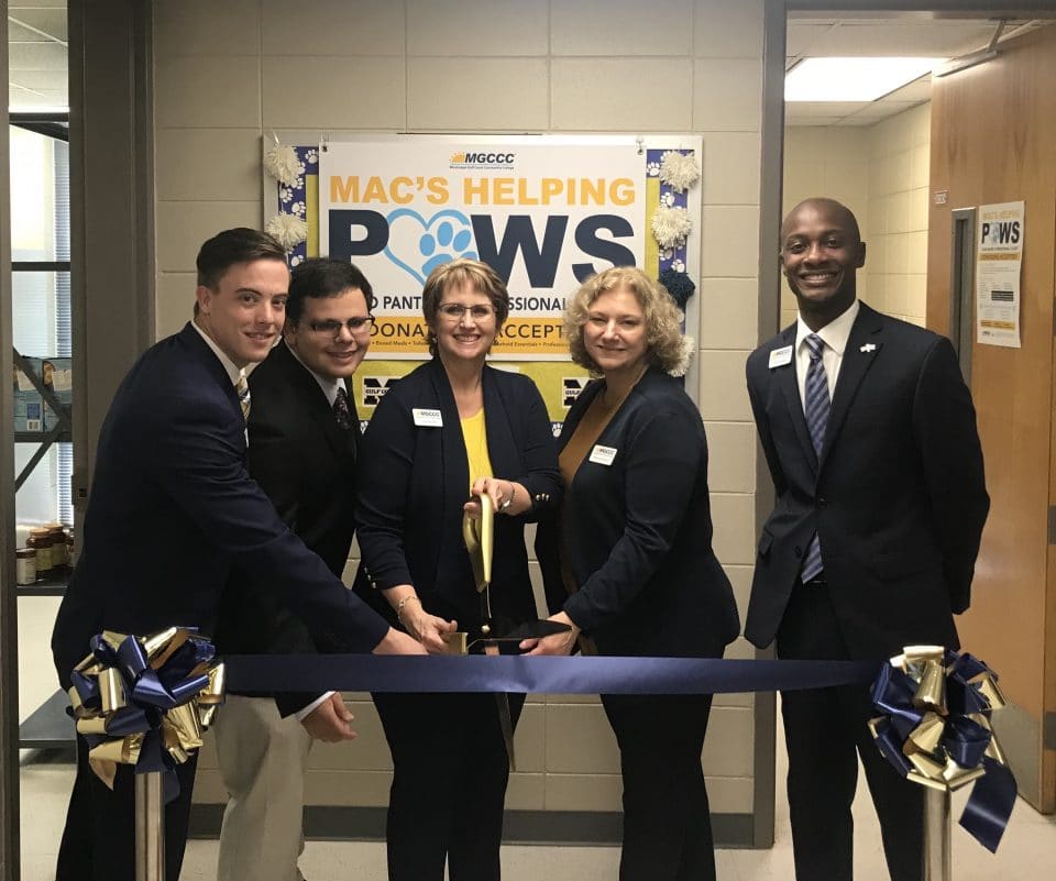 Jefferson Davis Campus Holds Ribbon Cutting For Food Pantry And