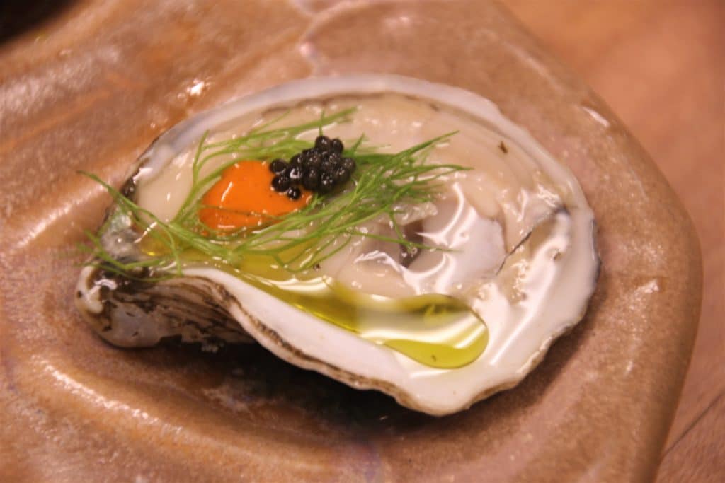 Oyster special at White Pillars