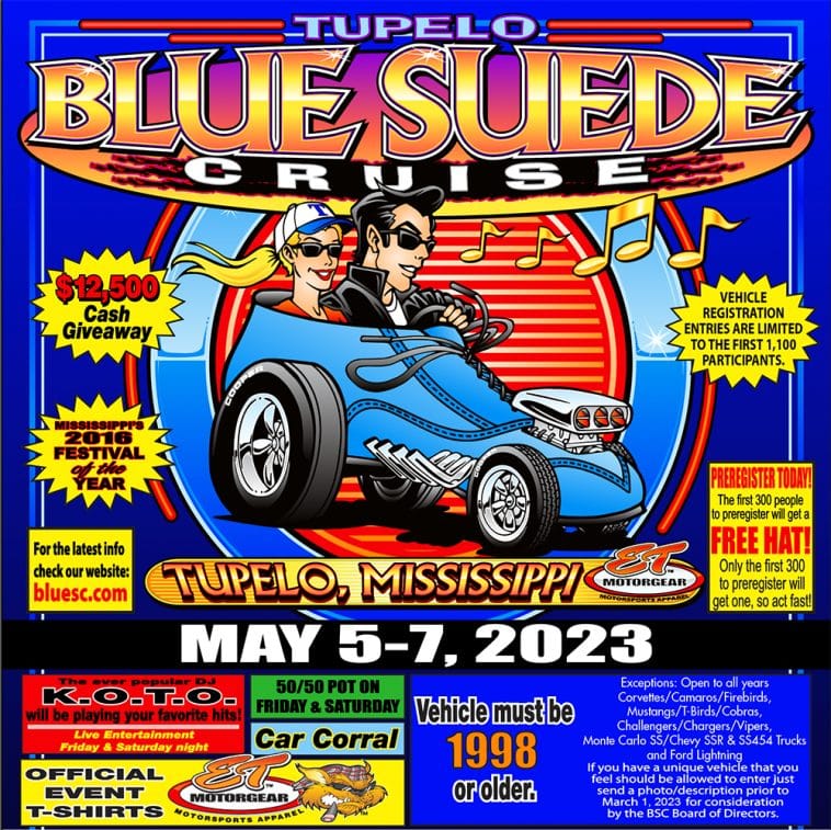 Tupelo Blue Suede Cruise, a Timeless Tradition Our Mississippi Home