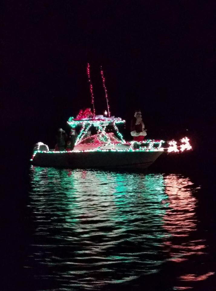 Boat Parade Ushers in the Christmas Season in Moss Point