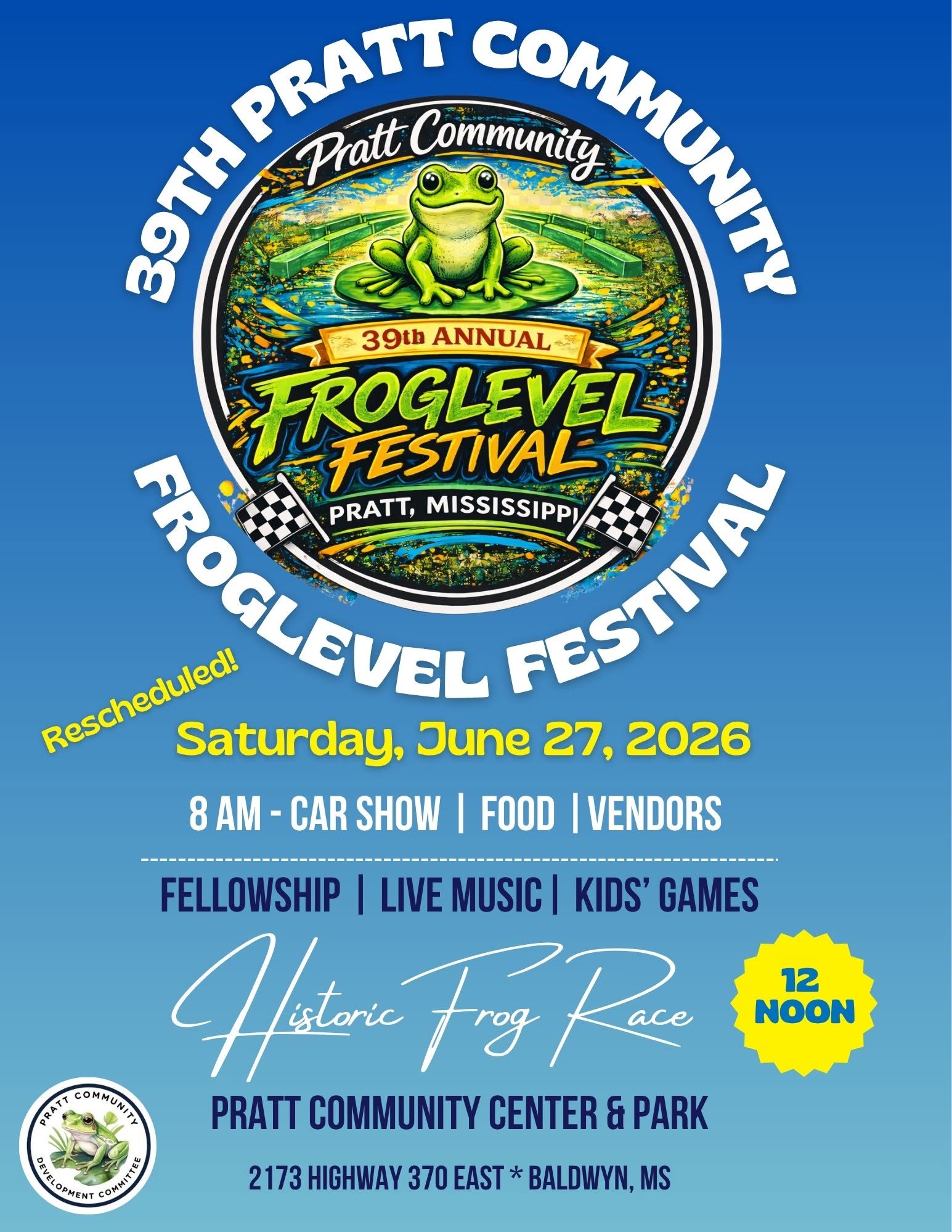 Jump On Over to the Pratt Community Froglevel Festival