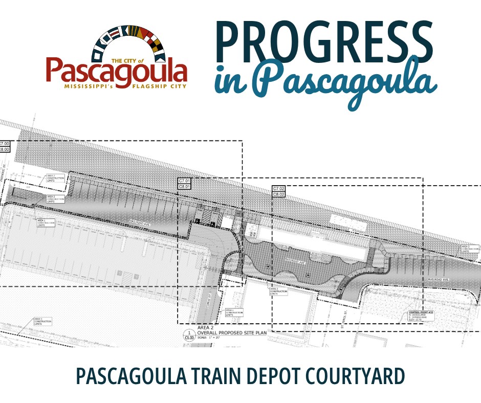 Pascagoula Launches Downtown Courtyard Project