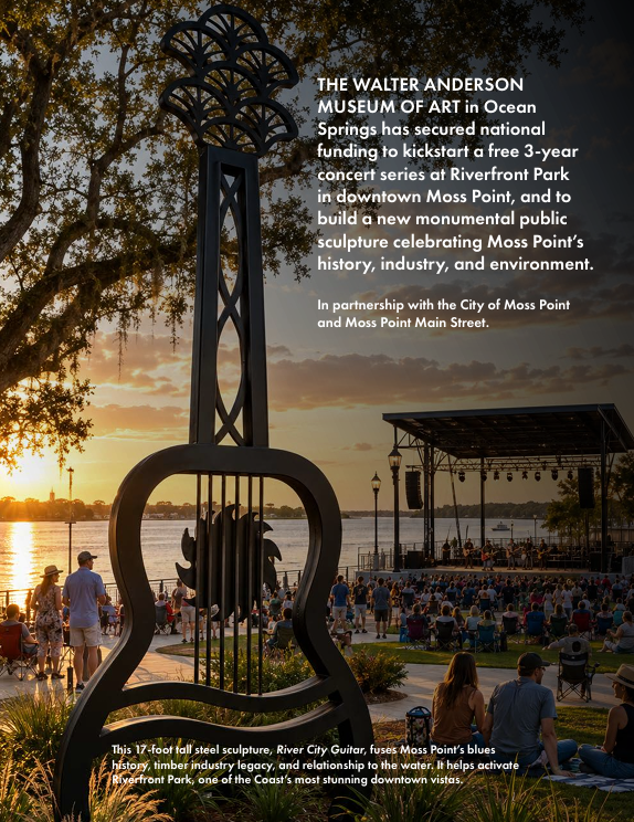 National Partnership Brings FREE Entertainment to Moss Point Riverfront Park