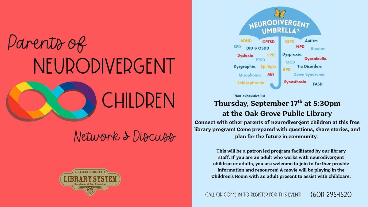 Oak Grove Library Offers Support Network for Parents of Neurodivergent Children